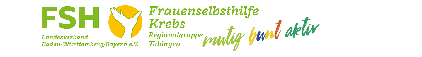 Link zur Startseite der Frauenselbsthilfe Krebs e.V. Regionalgruppe Tübingen