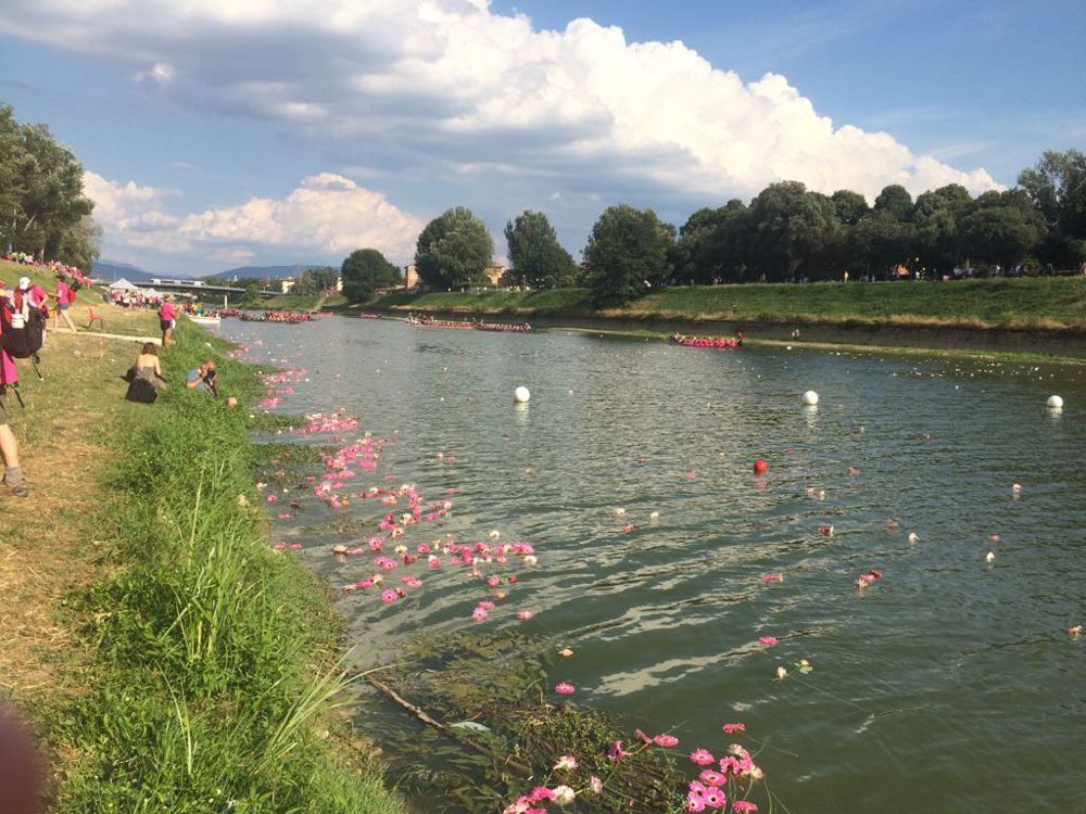 Pink Paddler Welttreffen in Florenz 2021