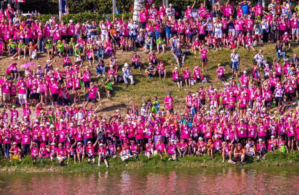 Pink Paddler Welttreffen in Florenz 2021