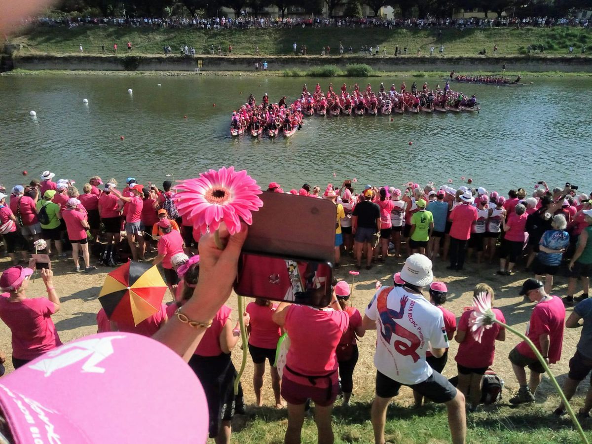 Pink Paddler Welttreffen in Florenz 2021