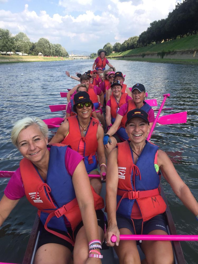 Pink Paddler Welttreffen in Florenz 2021