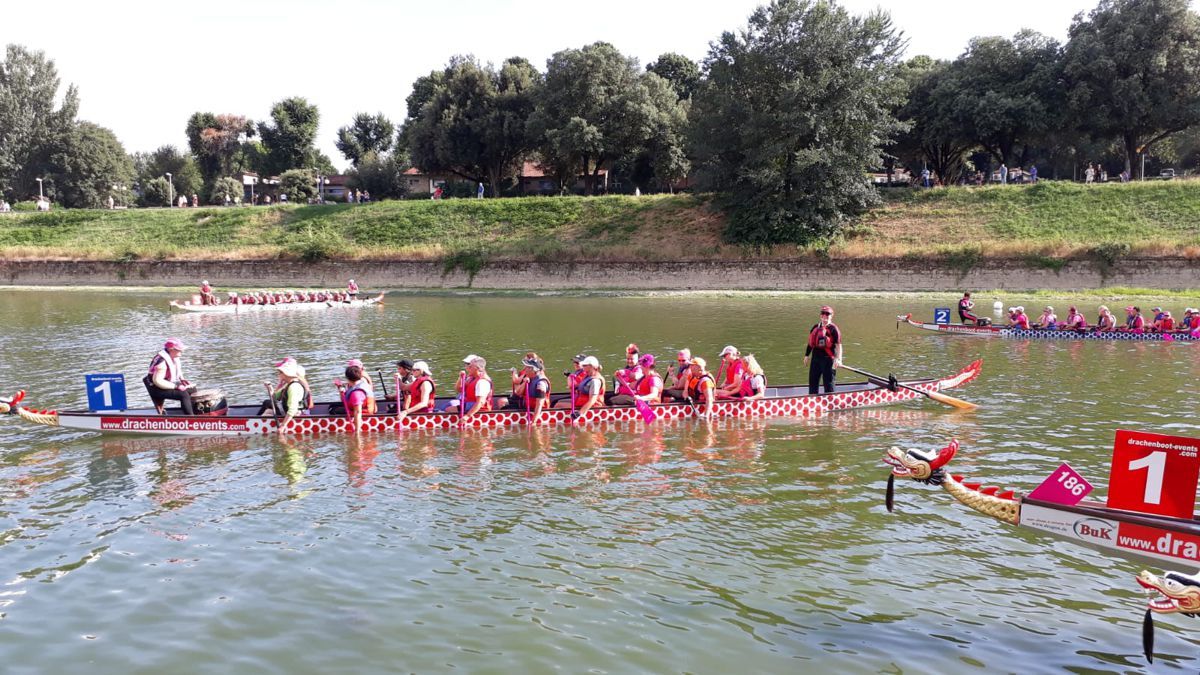 Pink Paddler Welttreffen in Florenz 2021