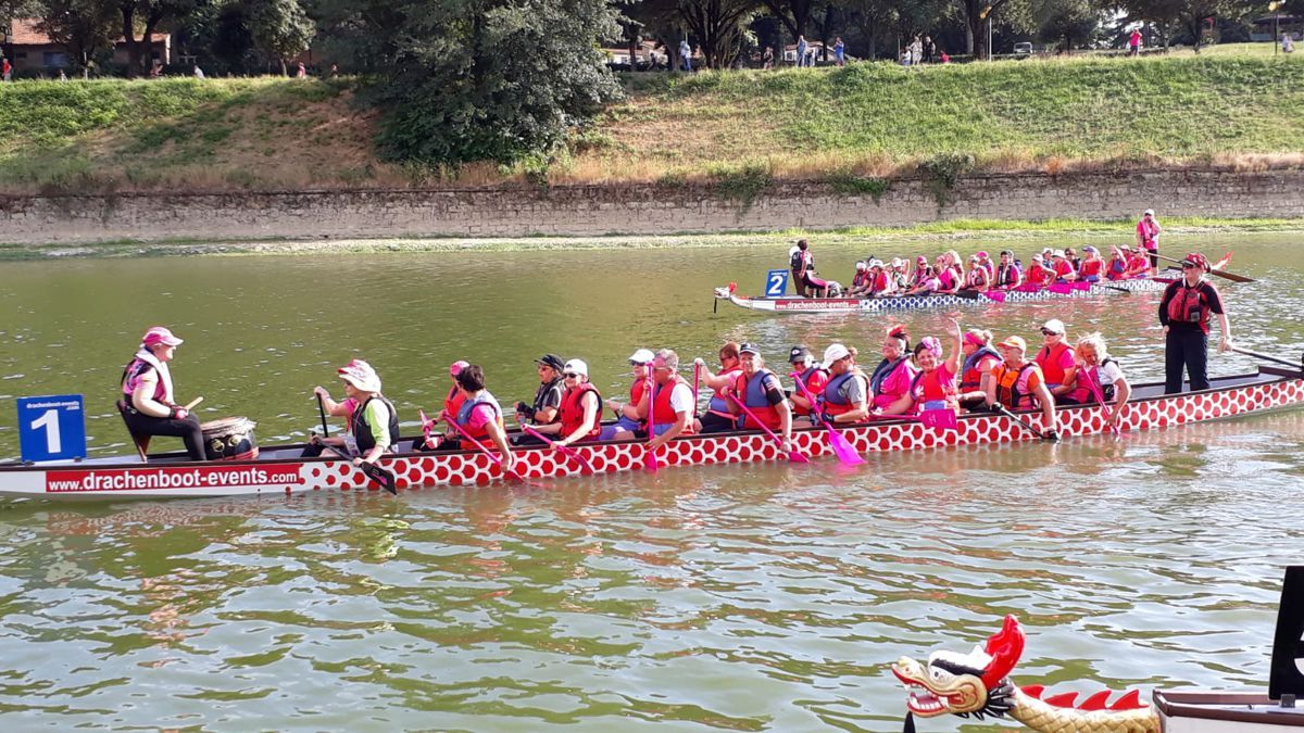 Pink Paddler Welttreffen in Florenz 2021