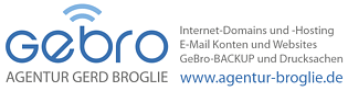 Die AGENTUR BROGLIE hostet und pflegt diese Website PRO BONO