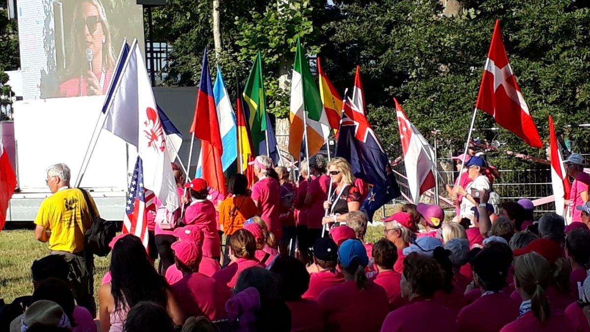 Pink Paddler Welttreffen in Florenz 2021