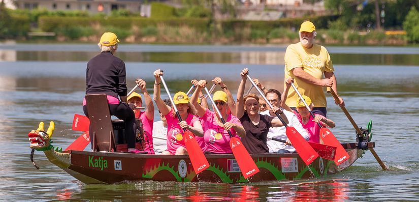 Pink Paddling Bad Waldsee